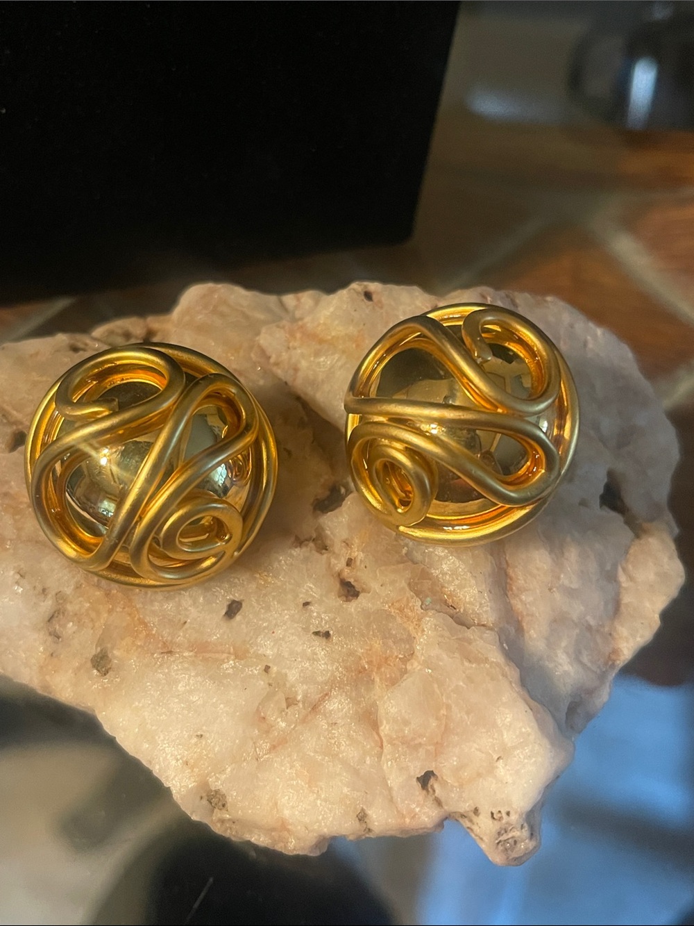 Norma Jean Clip On Gold — Sculptural Women's Jewelry